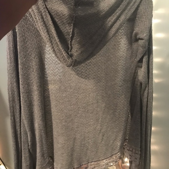 Knitted hollister grey cardigan - Picture 6 of 6